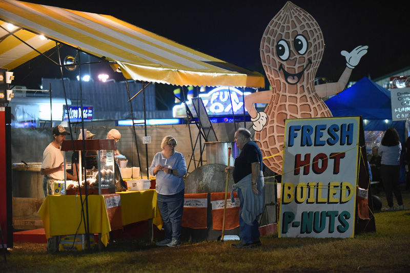 Tuesday night at the National Peanut Festival